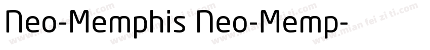 Neo-Memphis Neo-Memp字体转换